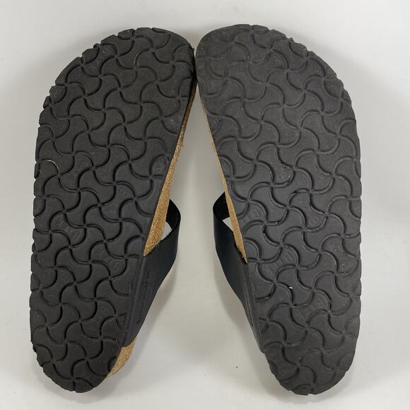 Birkenstock Gizeh Thong Sandals Womens Size 39 US Size 8-8.5 Black Flip Flops - Picture 7 of 11